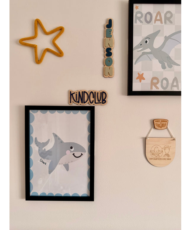 Kind Club Plaque
