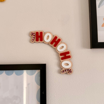 Ho Ho Ho Curved Wall Sign