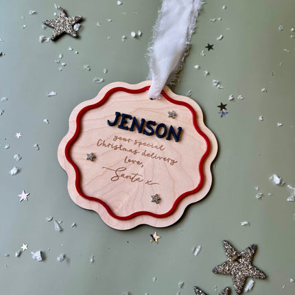 Personalised Love Santa Tag