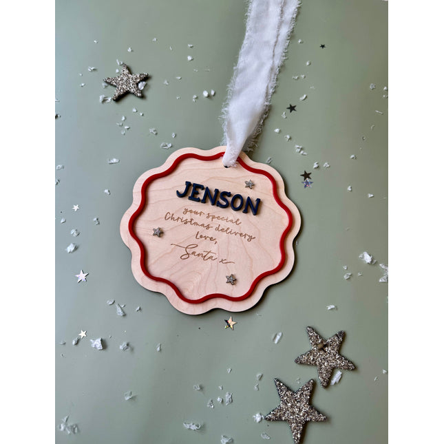 Personalised Love Santa Tag