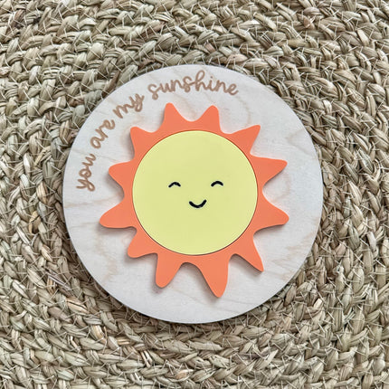 You Are my Sunshine Plaque