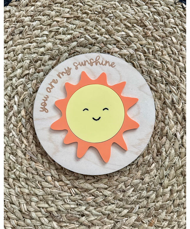 You Are my Sunshine Plaque