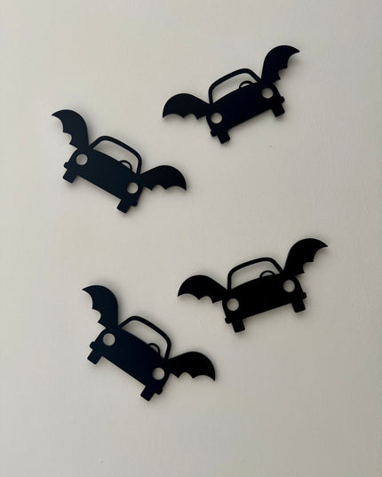 Bat Wing Car Halloween Wall Shapes - Set of 4