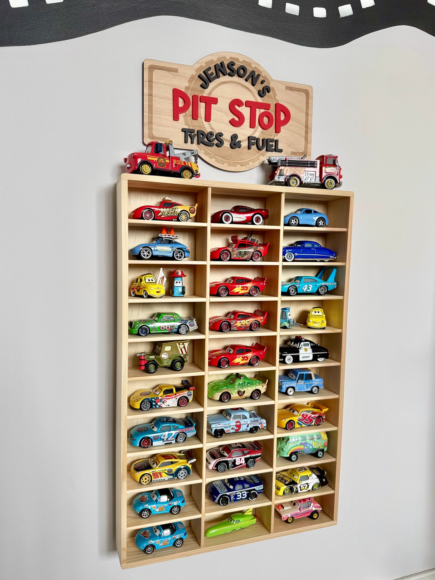 Personalised Pit Stop Sign