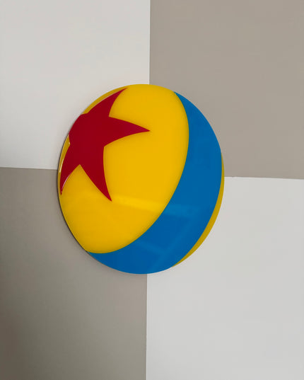 Acrylic Pixar Ball Wall Shape