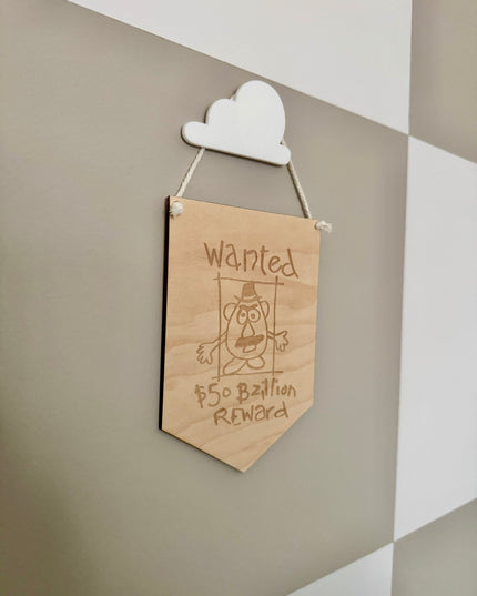 Mr Potato Head Hanging Pennant