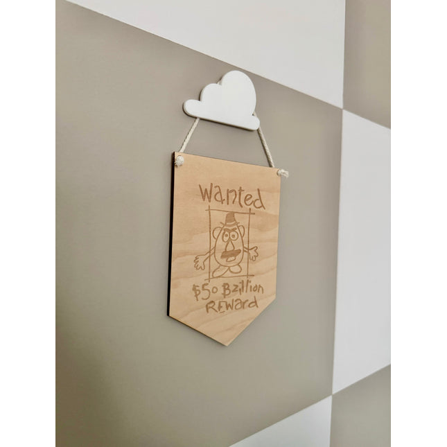 Mr Potato Head Hanging Pennant
