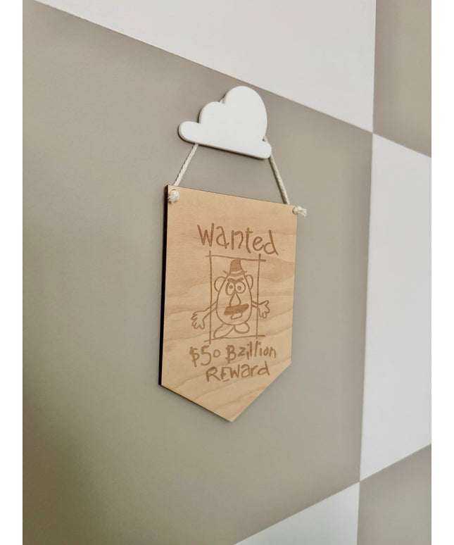 Mr Potato Head Hanging Pennant
