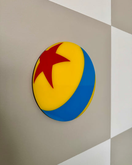 Acrylic Pixar Ball Wall Shape