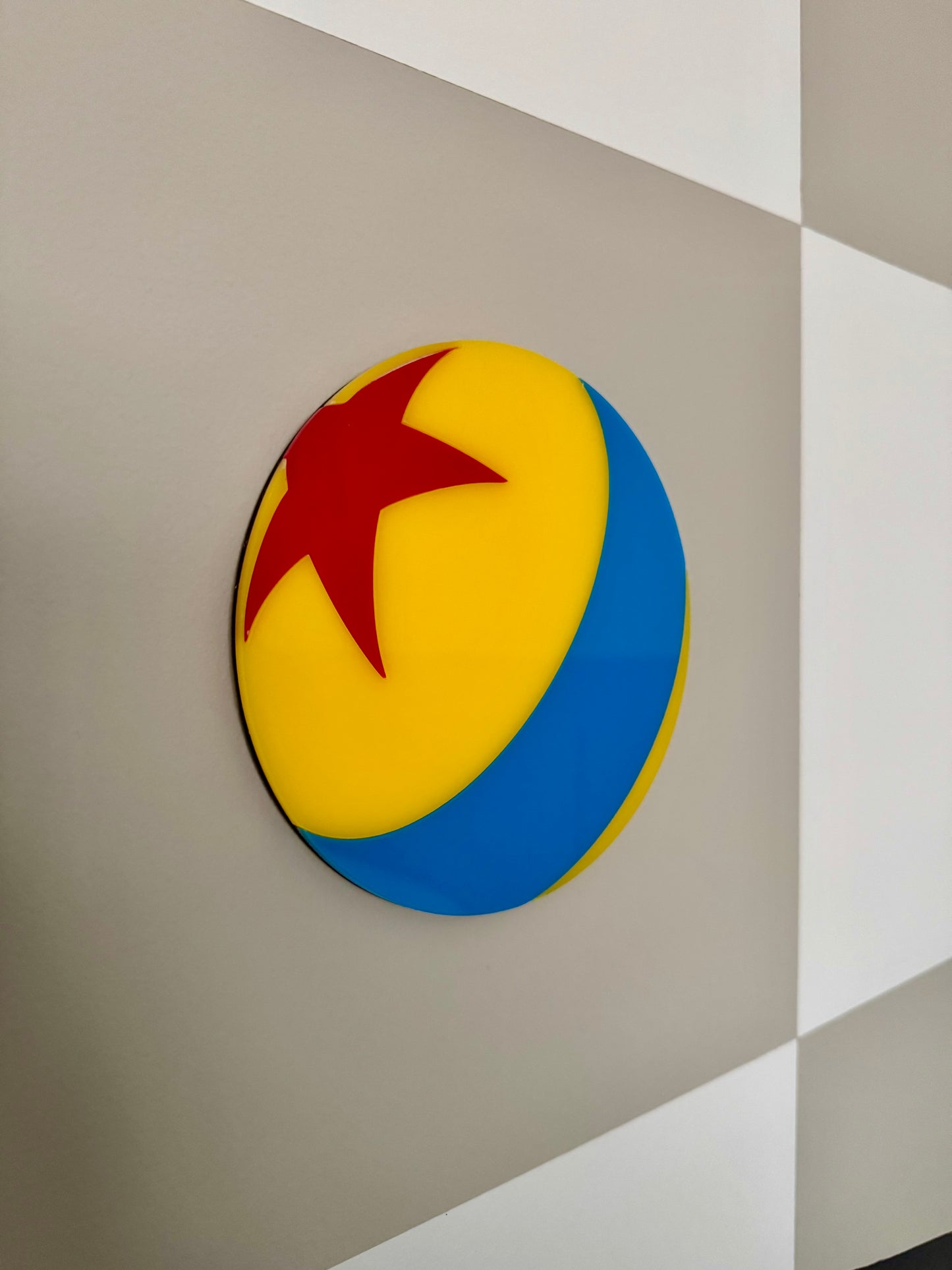 Acrylic Pixar Ball Wall Shape