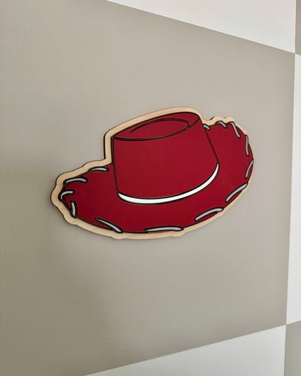 Acrylic Jessie Hat Wall Shape