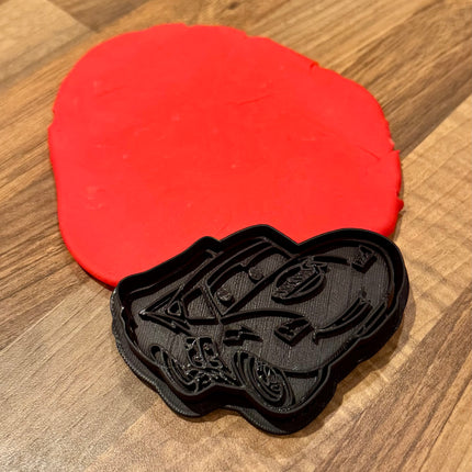 Lightning McQueen Play & Bake Cutter