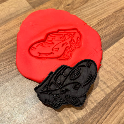 Lightning McQueen Play & Bake Cutter