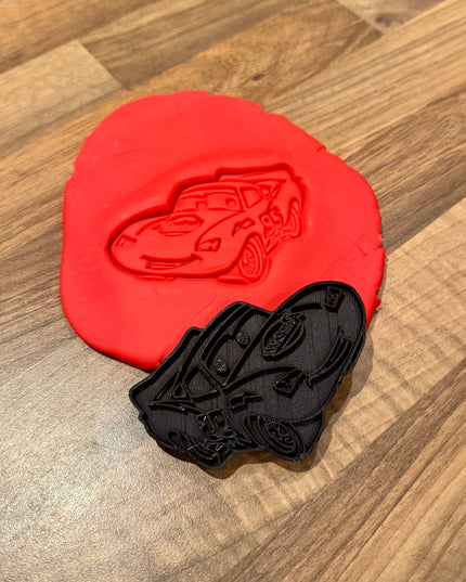 Lightning McQueen Play & Bake Cutter