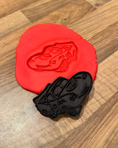 Lightning McQueen Play & Bake Cutter