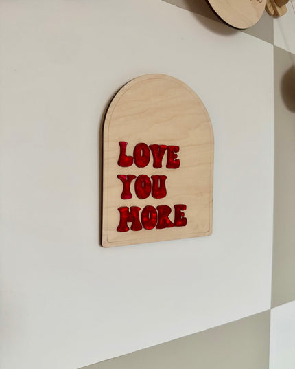 *Clearance* Love You More Shelf Sitter