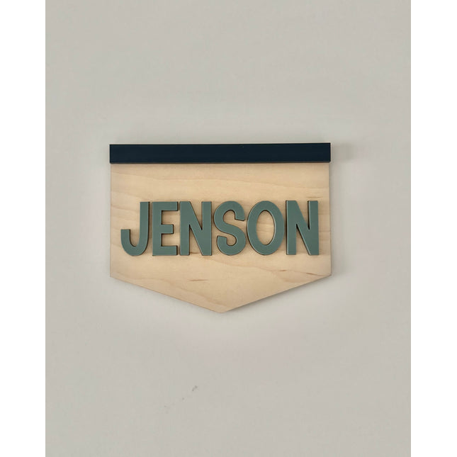 Personalised Name Wall Pennant