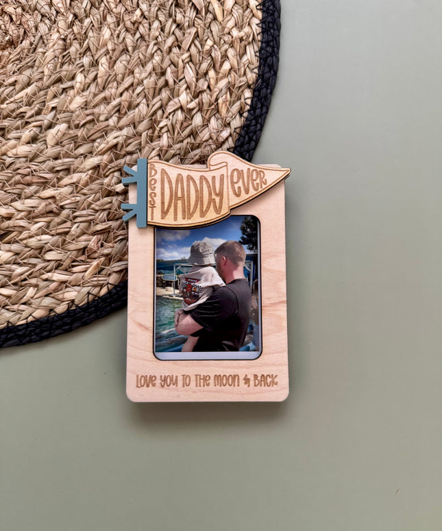Father's Day Photo Frame Magnet