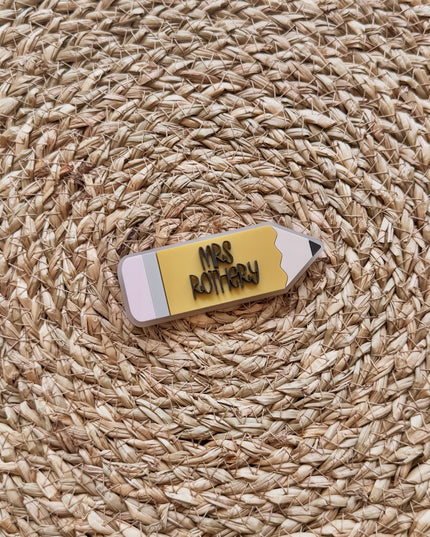 Personalised Pencil Magnet