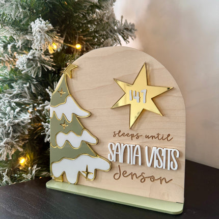 Personalised Christmas Countdown