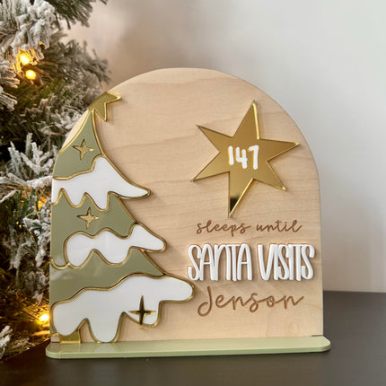 Personalised Christmas Countdown