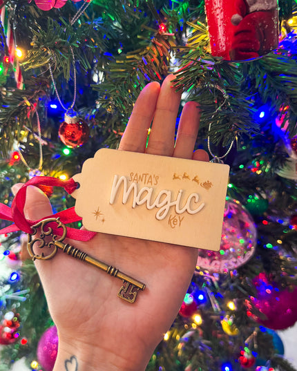 *CLEARANCE* Santa's Magic Key TAG ONLY