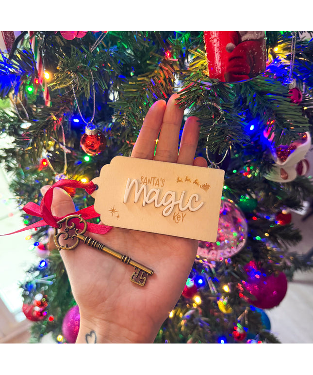 *CLEARANCE* Santa's Magic Key TAG ONLY