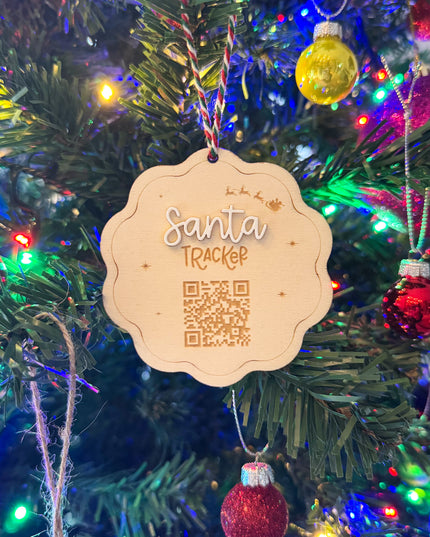 *CLEARANCE* Santa Tracker Hanging Ornament