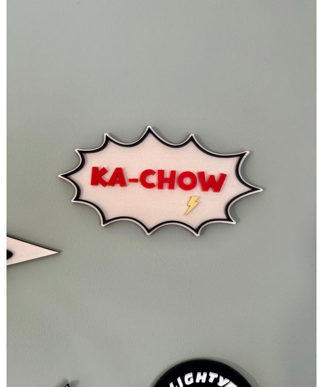 Ka-Chow Wall Sign