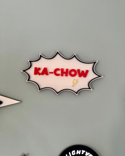Ka-Chow Wall Sign