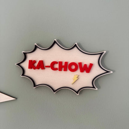 Ka-Chow Wall Sign