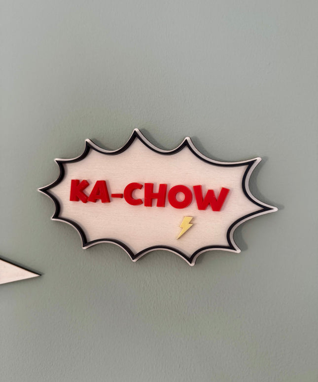 Ka-Chow Wall Sign