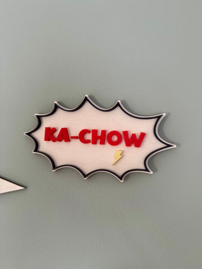 Ka-Chow Wall Sign