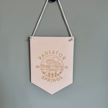 Radiator Springs Mini Pennant