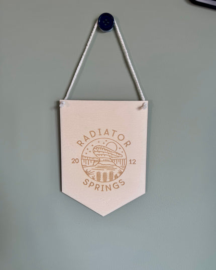 Radiator Springs Mini Pennant