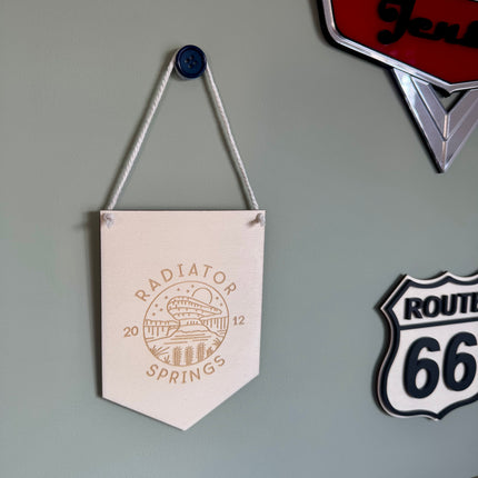 Radiator Springs Mini Pennant