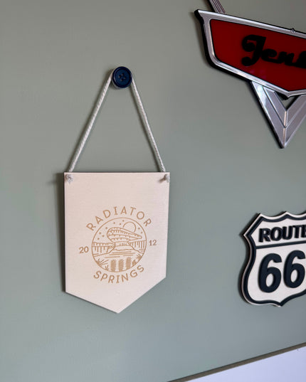 Radiator Springs Mini Pennant