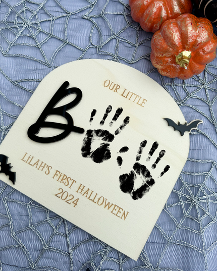 My First Halloween Plaque