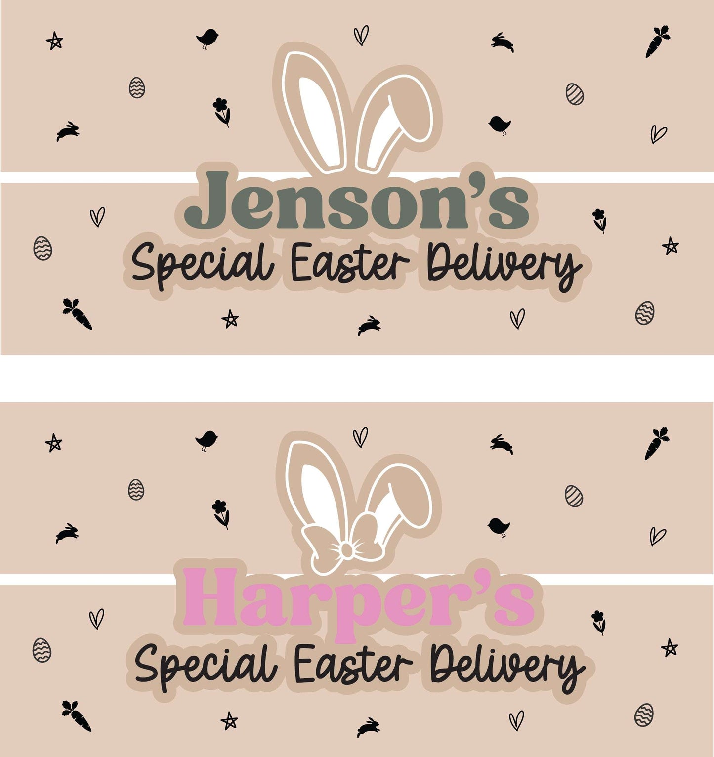 Personalised Easter Crate