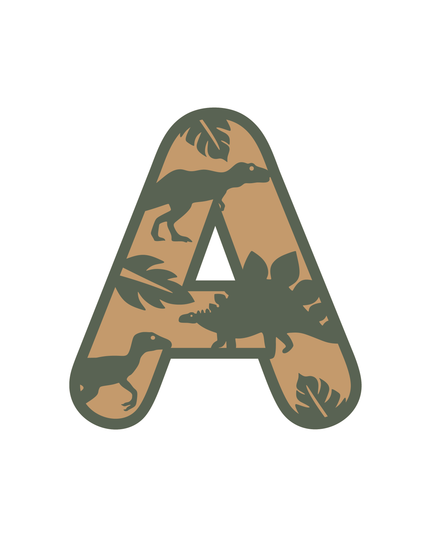 Dinosaur Themed Letter