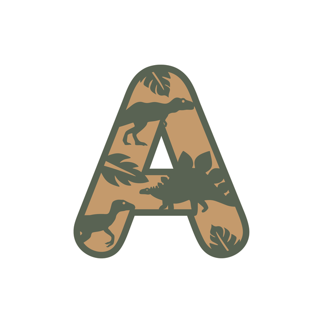 Dinosaur Themed Letter