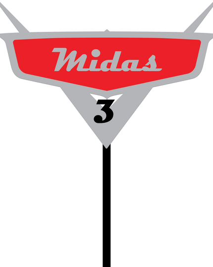 Cars Inspired Cake Topper