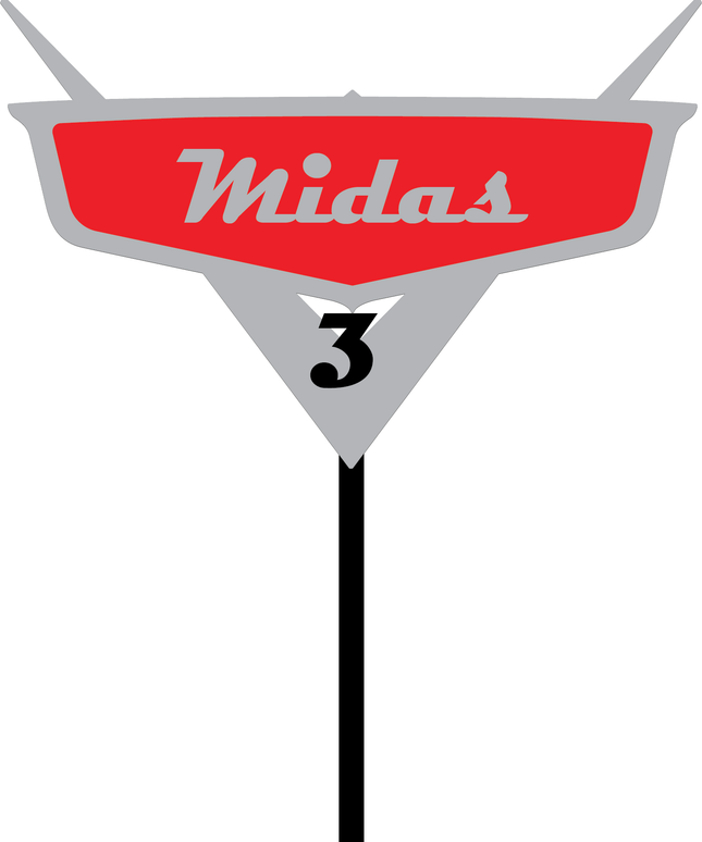Cars Inspired Cake Topper