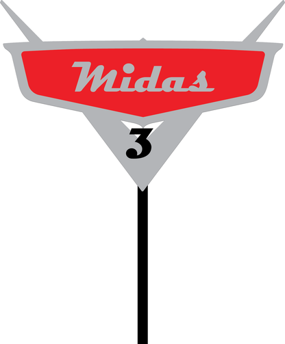 Cars Inspired Cake Topper