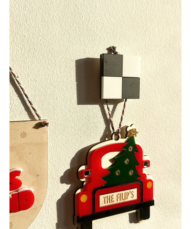Checkerboard Acrylic Wall Hooks