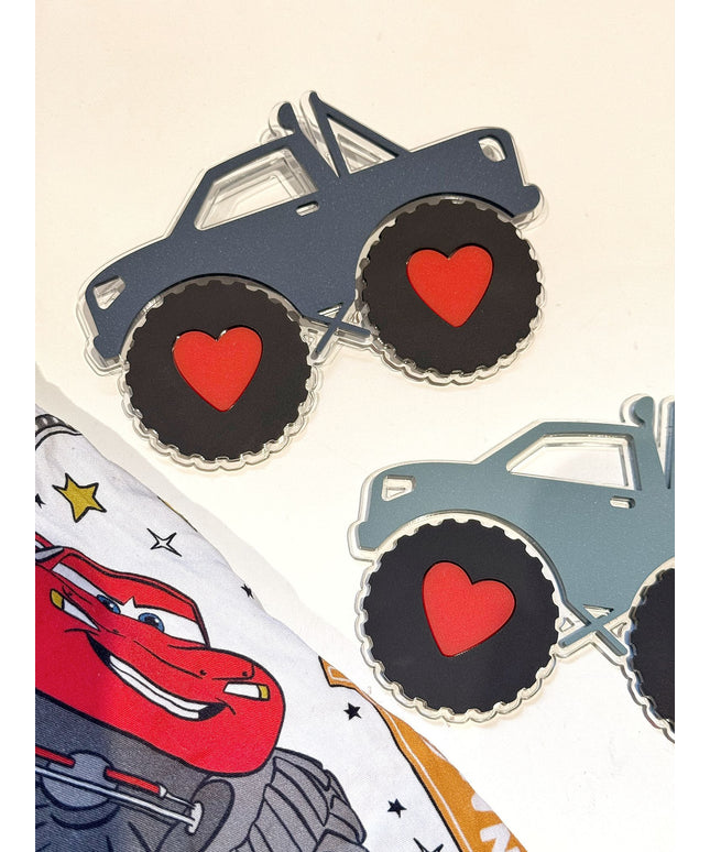 Monster Truck Wall Sign